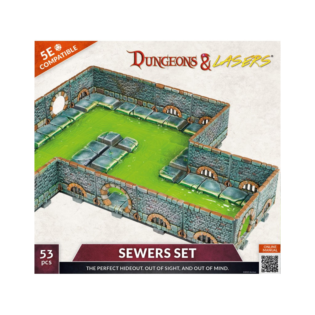 Dungeons & Lasers - Décors - Sewers Set