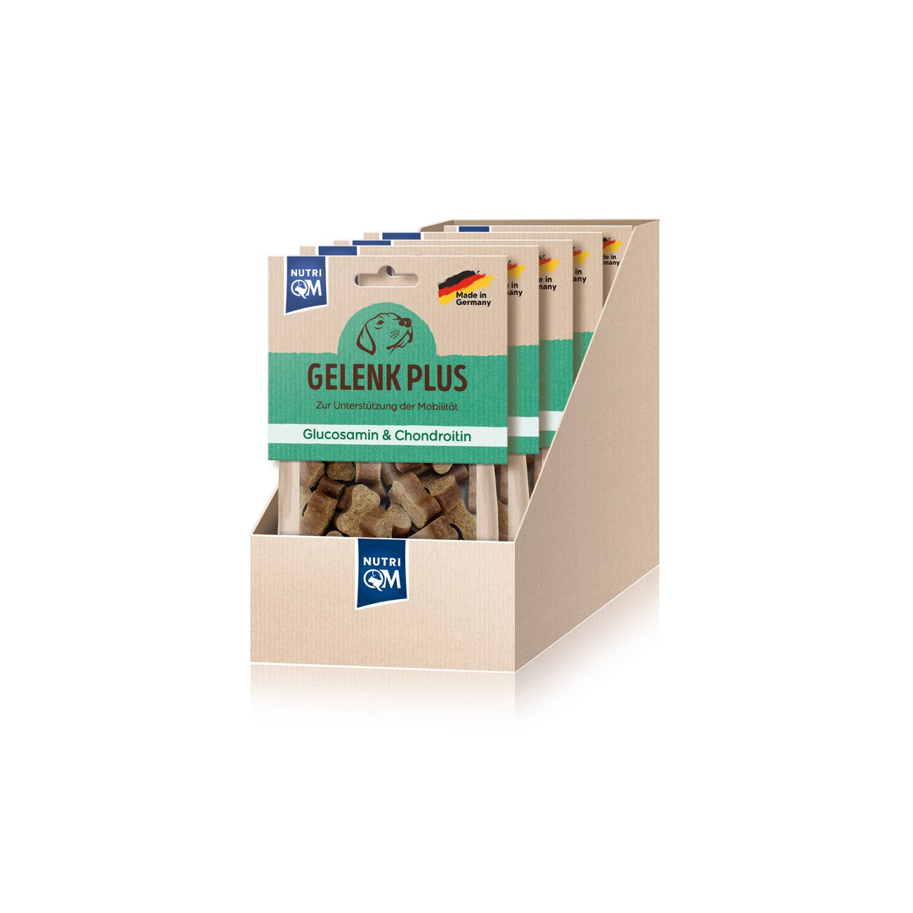 NutriQM Snack Gelenk Plus Chondroitin Glucosamin 5x 125g