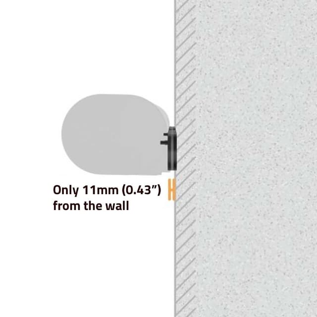 Nedis Soundbar Beslag | Kompatibel med: Sonos® Arc™ | Væg | 10 kg | Fast | ABS / Stål | Sort