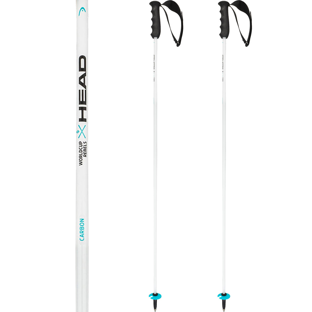 Head Worldcup Rebels Carbon white/blk/speed blue Stöcke | Head Skistöcke | Head | H | MARKEN | XSPO