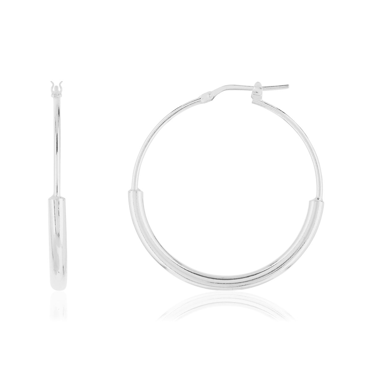 Créoles argent 925 30 mm