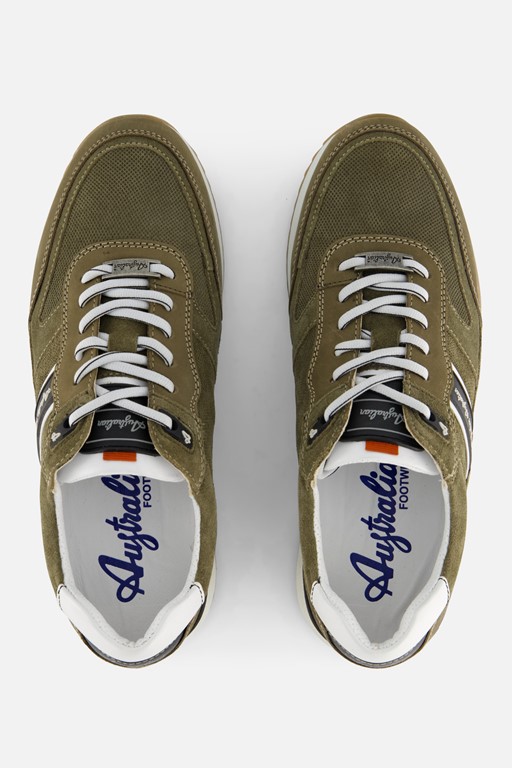 Australian Filmon Sneakers groen Leer