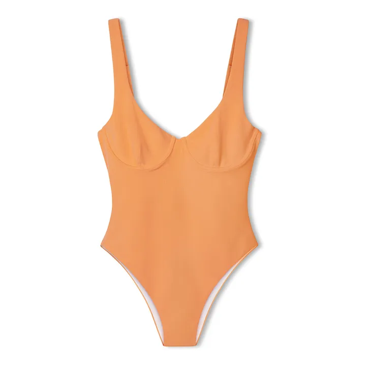 Zulu & Zephyr Maillot 1 Pièce Rockmelon Eponge | Orange