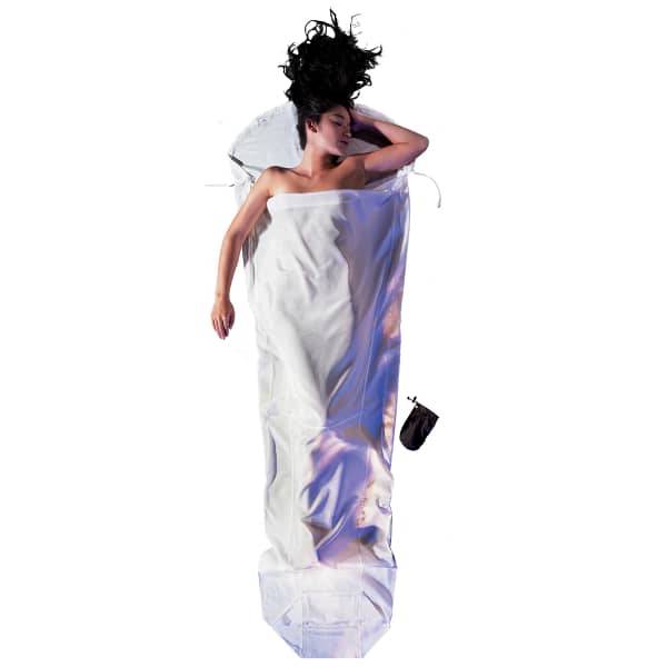 Drap sac de couchage COCOON MUMMY LINER NATURAL