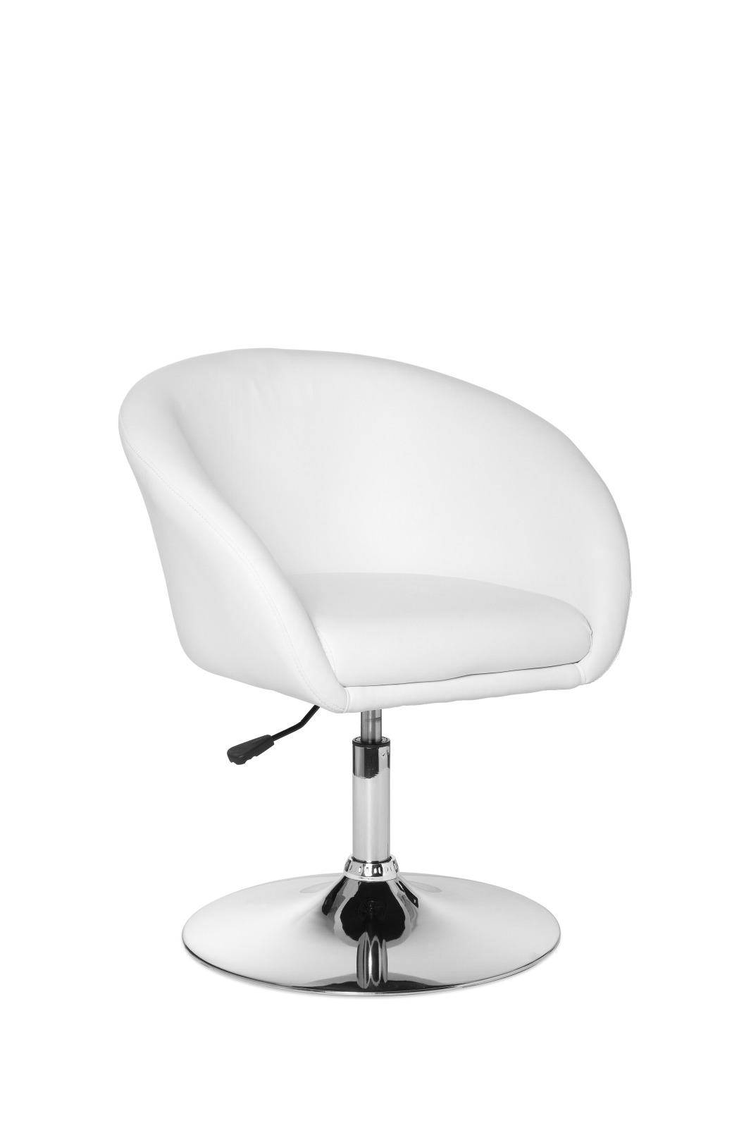 Cocktailsessel - weiß - Kunstleder - 62 cm breit