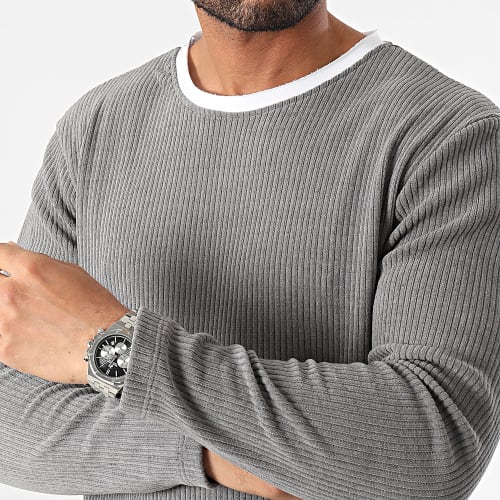 Sweat Crewneck Gris Anthracite
