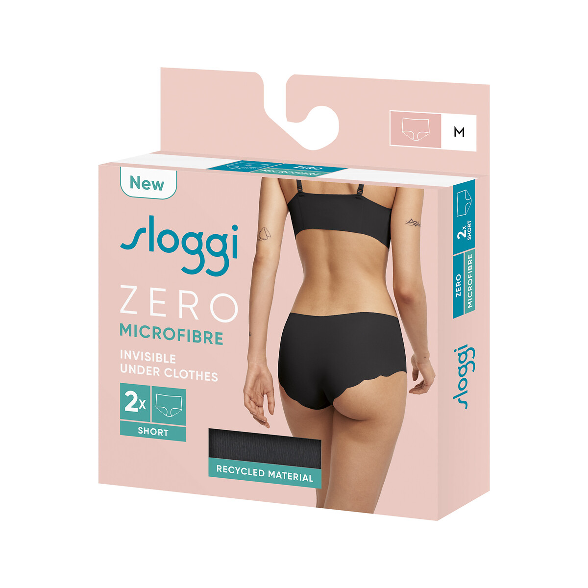 SLOGGI<br>Conjunto de 2 hipsters Zero Microfibra