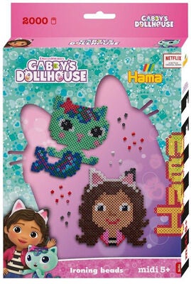 Hama Midi Gabby's Dollhouse Perlesett 2000 Stk