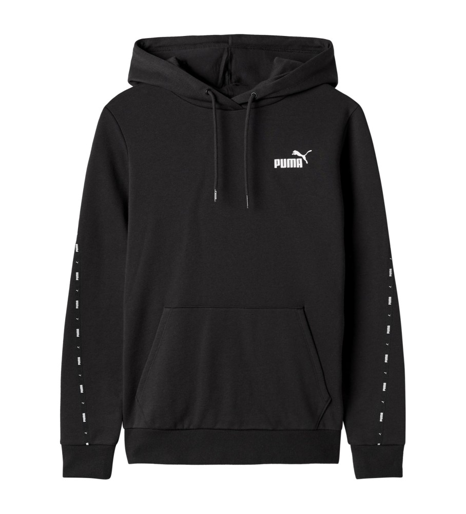 Moletom preto Puma ESS Tape