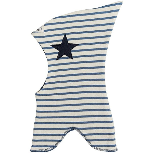 Køb Racing Kids Top Elefanthue 2-lags Dusty Blue / Eggshell