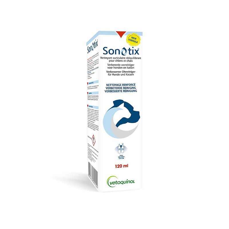 Vetoquinol Sonotix Sol Ext Oorreiniger Hond Kat 120 ml