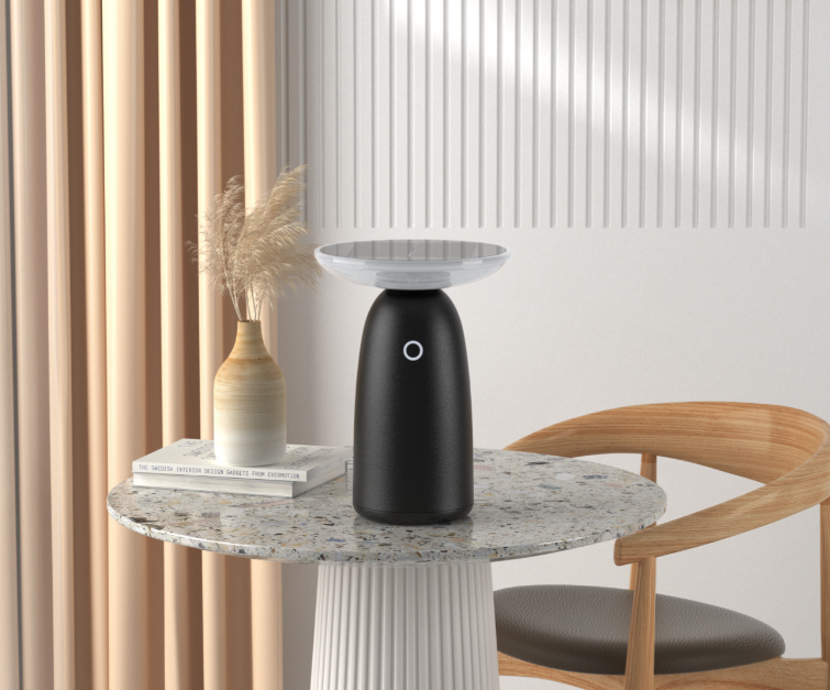 Halo Solar Tischleuchte Home Deko Lampe Outdoor Beleuchtung IP54 (97.HY61TSRB) - Schwarz