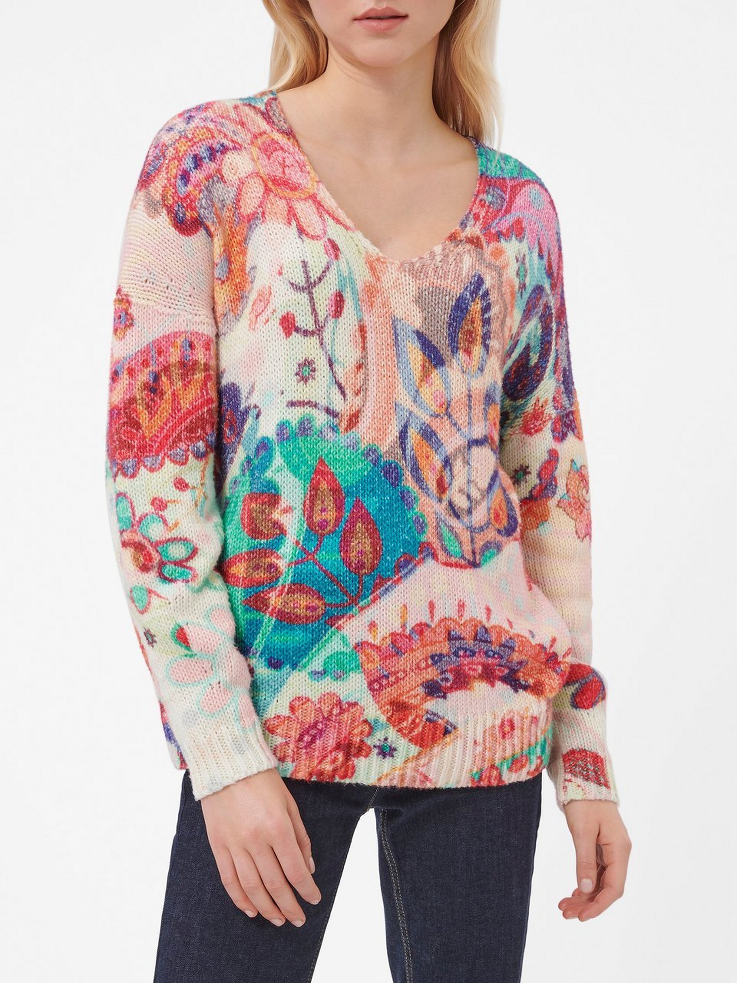V-Pullover