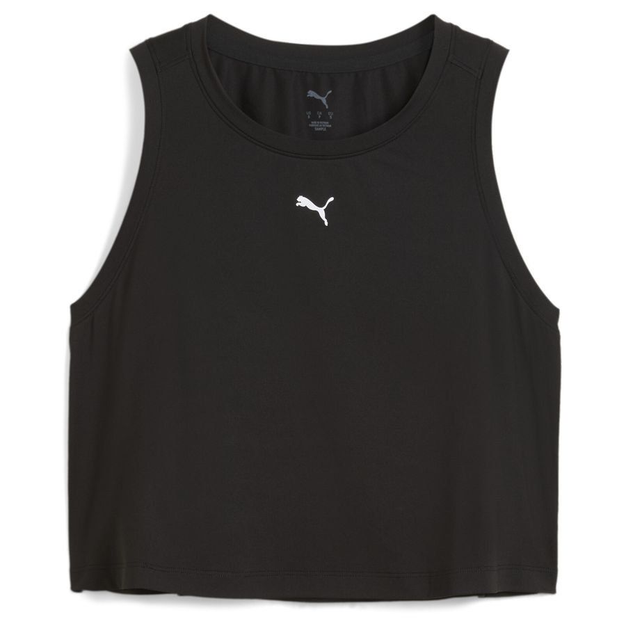 CLOUDSPUN SLEEVELESS TANK - SHORT PUMA Black-PUMA White