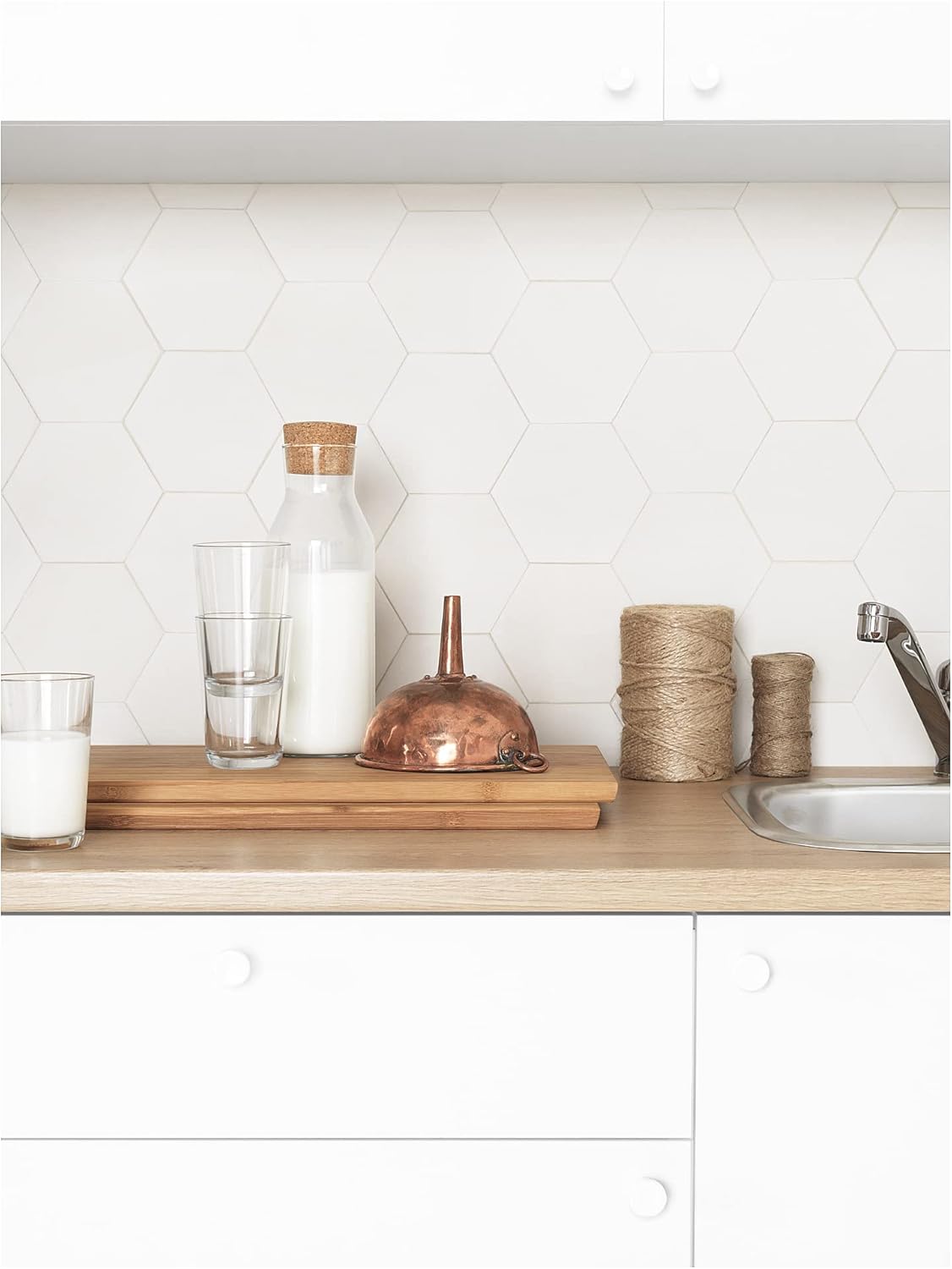 IKEA KNOXHULT Küche, 180 x 61 x 220 cm, Weiß