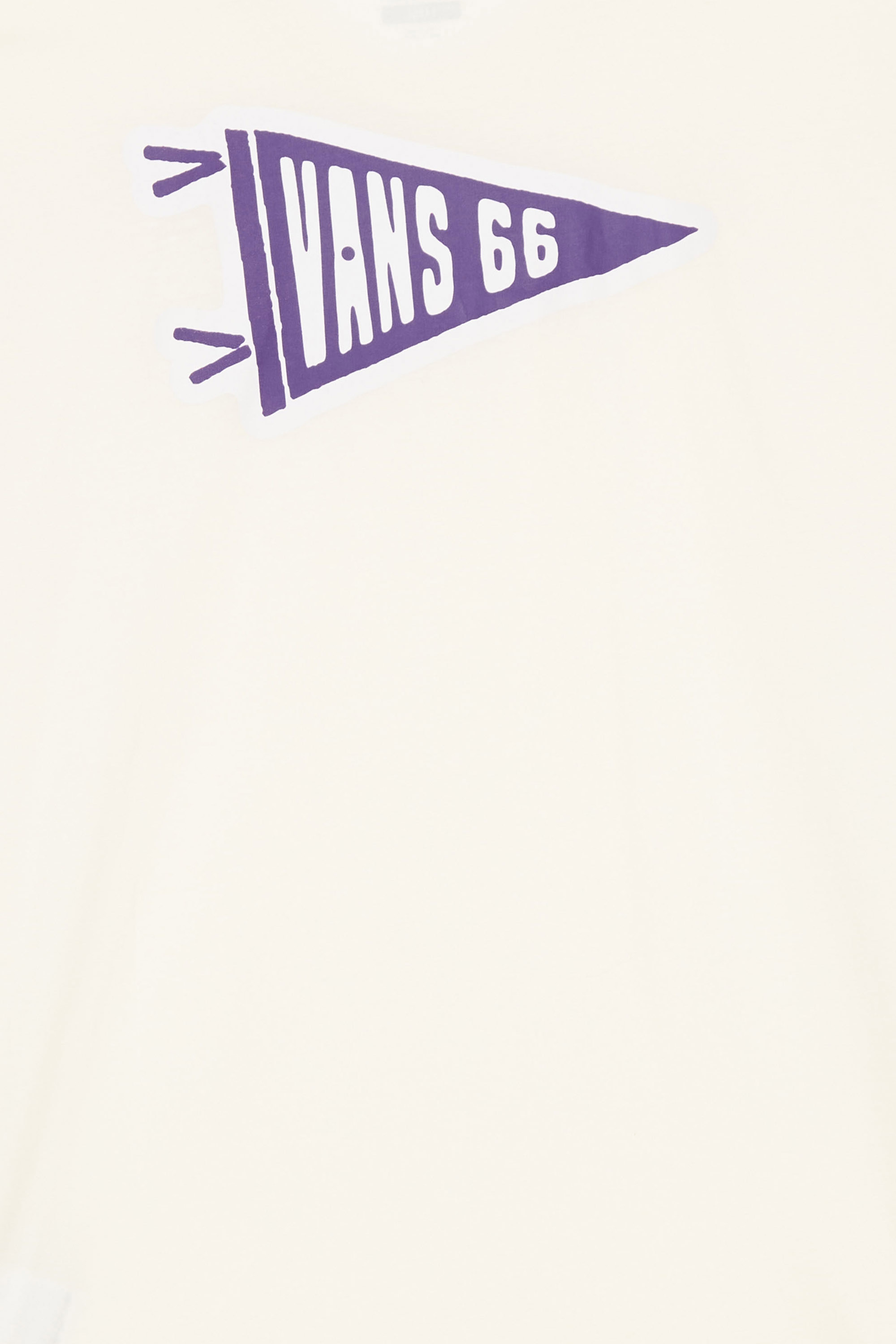 VANS T-shirt  CAMP FLAG Beige