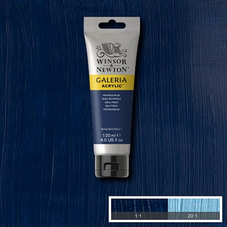 Galeria akrylmaling 120 ml - Phthalo Blue