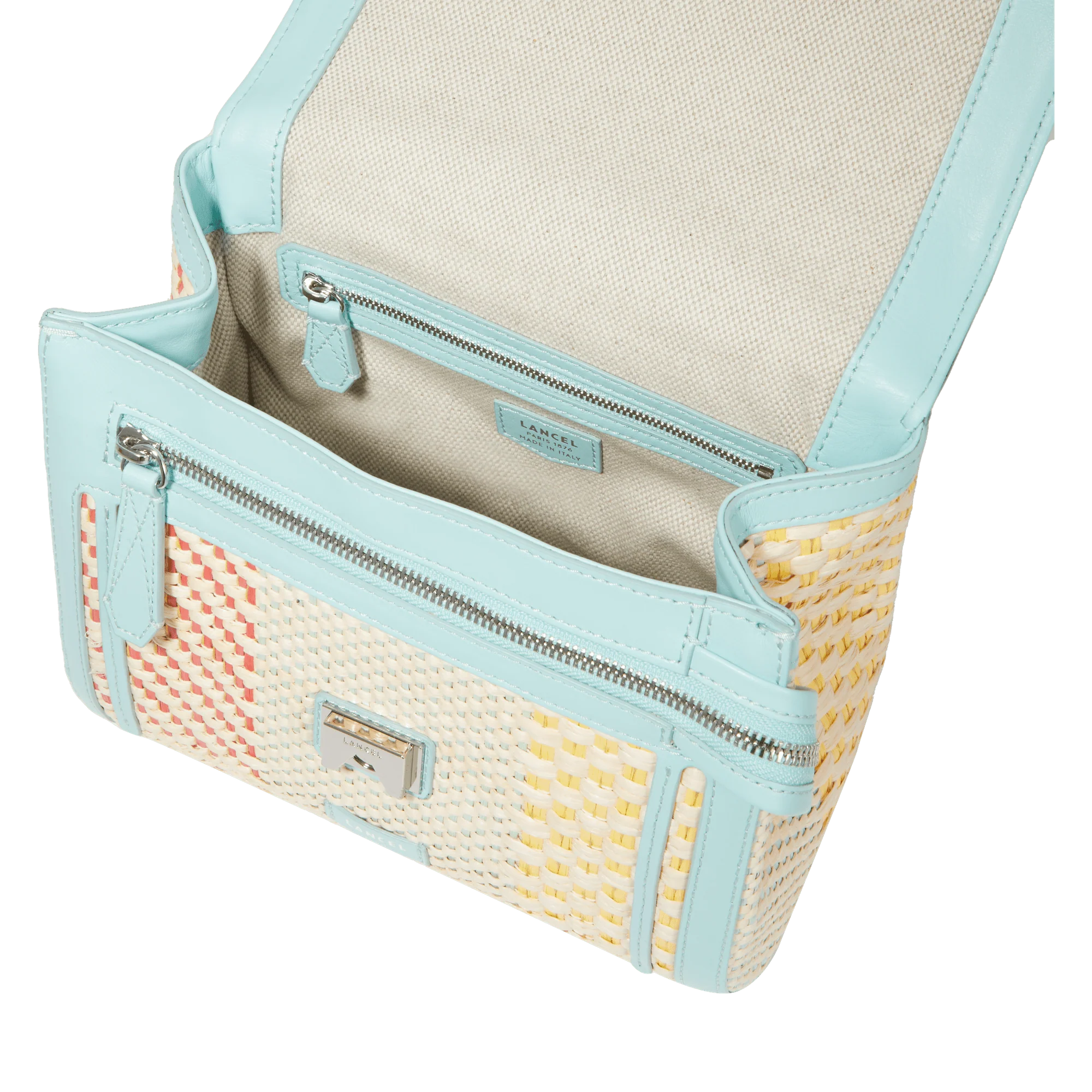 M flap bag Ninon de Lancel-Multico Menthe