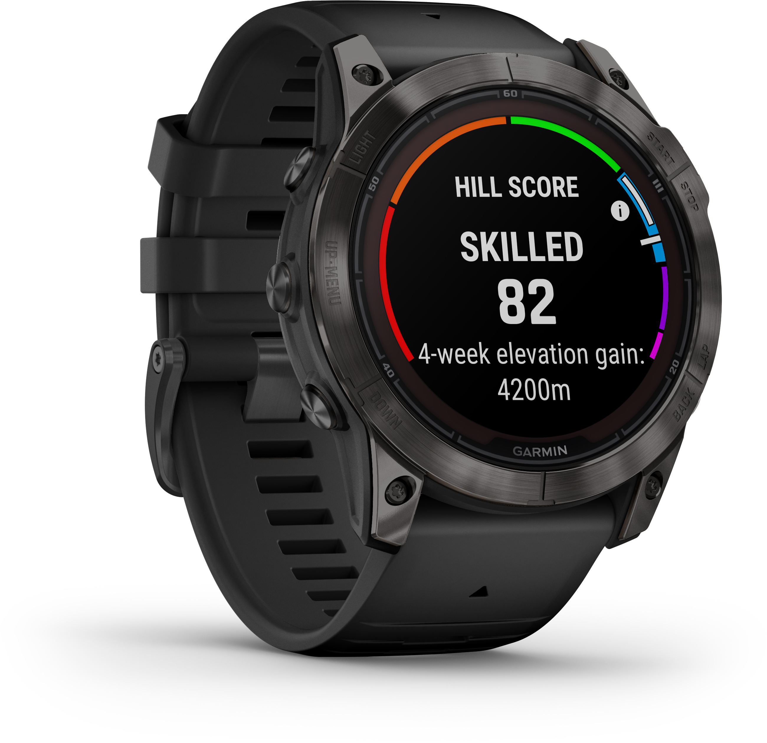 Fenix 7X Pro - Sapphire Solar - 51mm Carbon Gray Titan w/Black Band