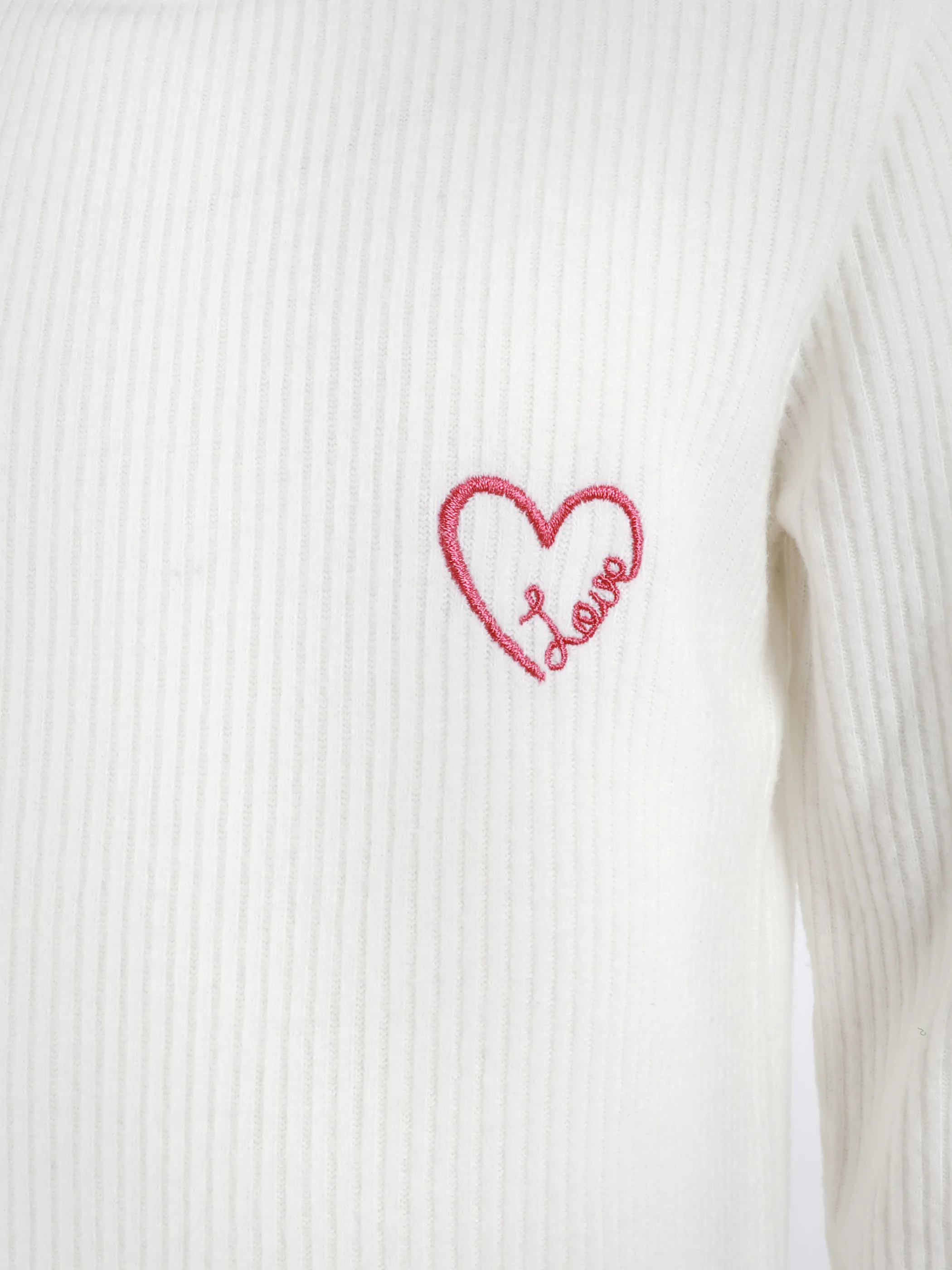 Mädchen Longsleeve in Ripp