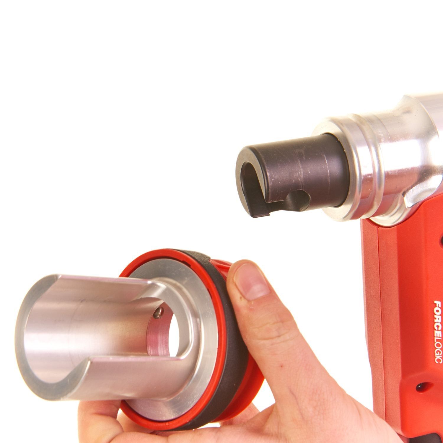 Milwaukee M18 HKP-201CA Accu Hydraulische Ponsmachine Set FORCE LOGIC™ 18V 2.0Ah in koffer - 4933451204