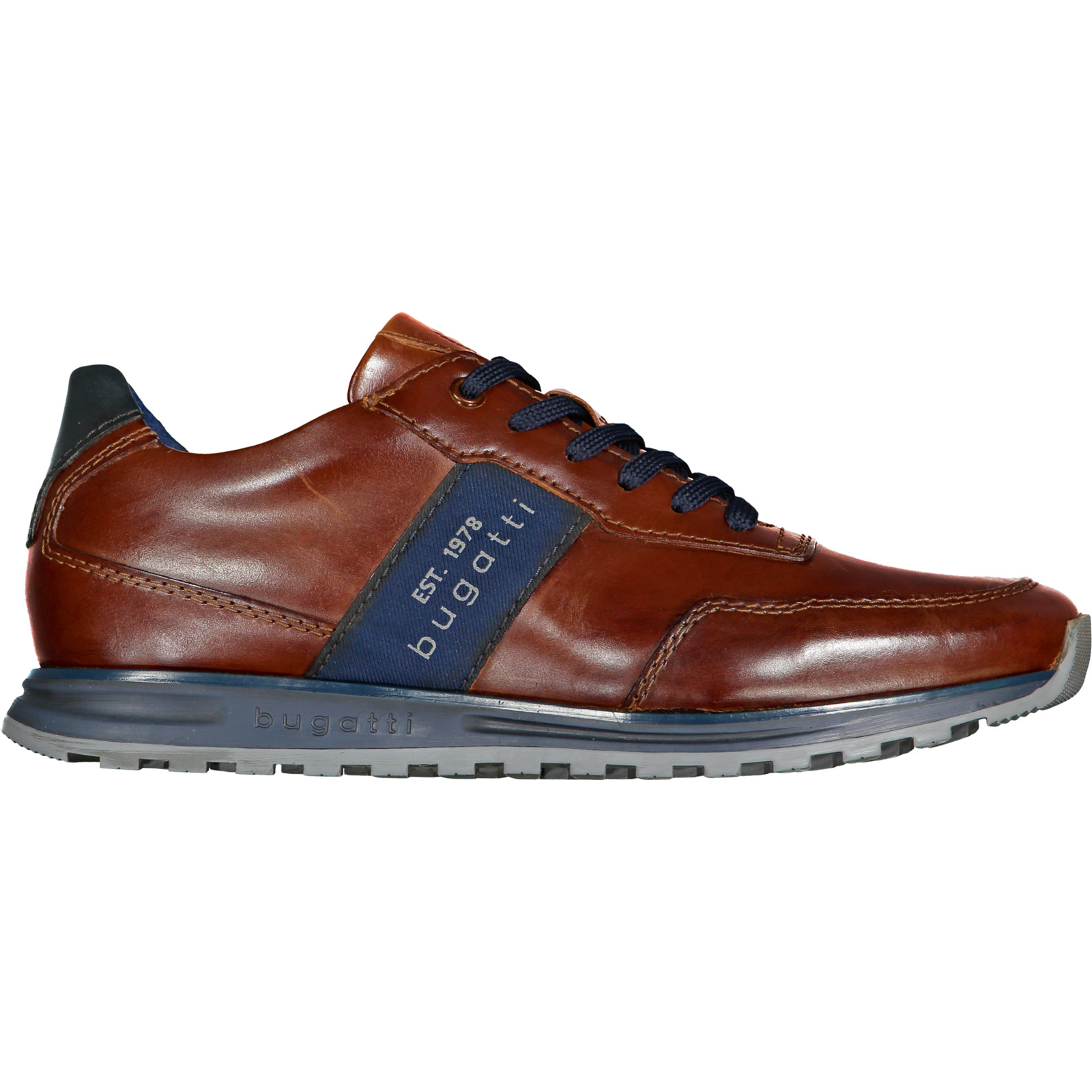 Bugatti Herren-Sneaker Cirino braun, 43
