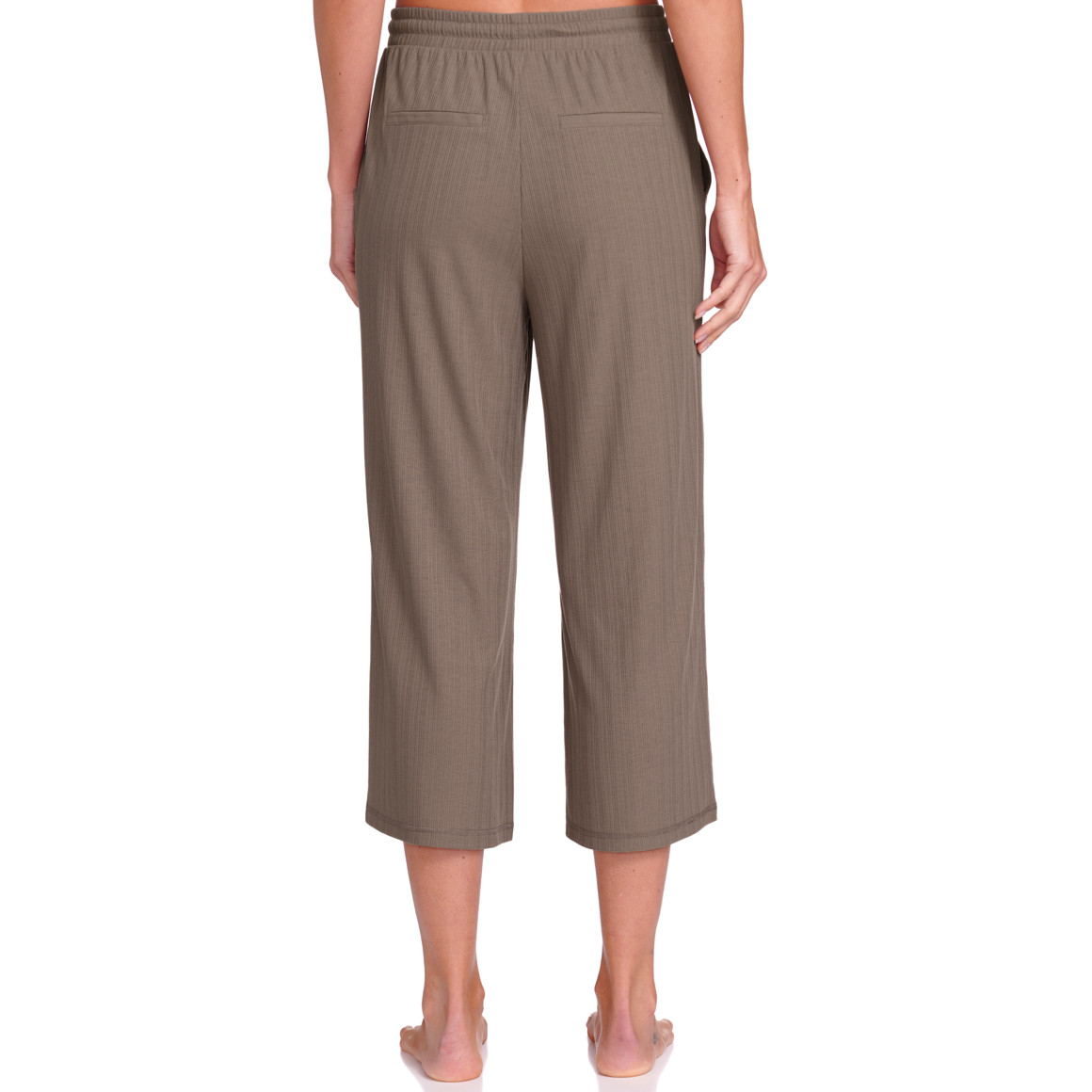 Gina Benotti Damen Culotte mit Tunnelzug hellbraun