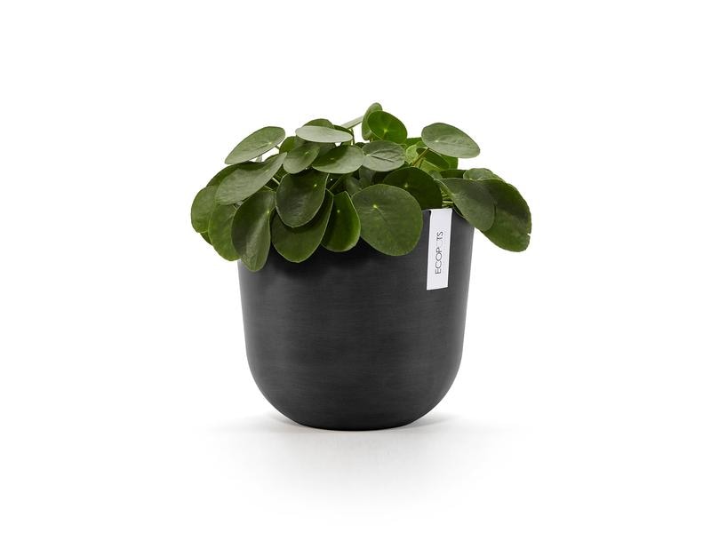 Ecopots Pflanzentopf Oslo 25 Dunkelgrau Blumentopf