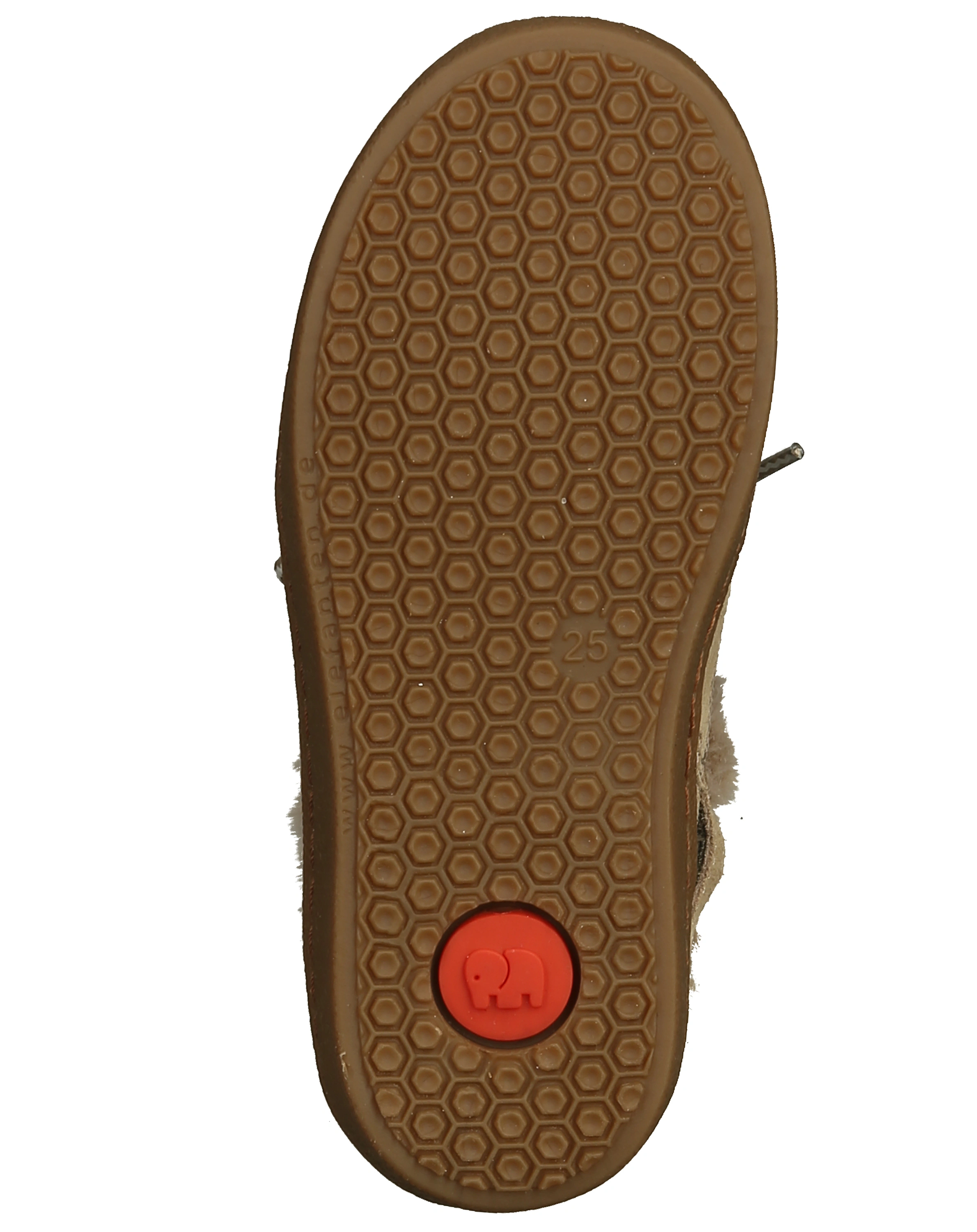 Leder-Schnürstiefel MERLIN MAX gefüttert in stone/cement