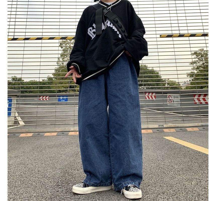 2DAWGS - Mid-rise wijde jeans
