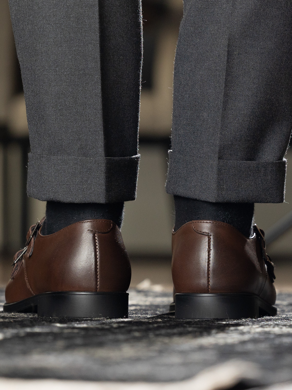 Gregers - Monkstrap Brown - Trapes Sko