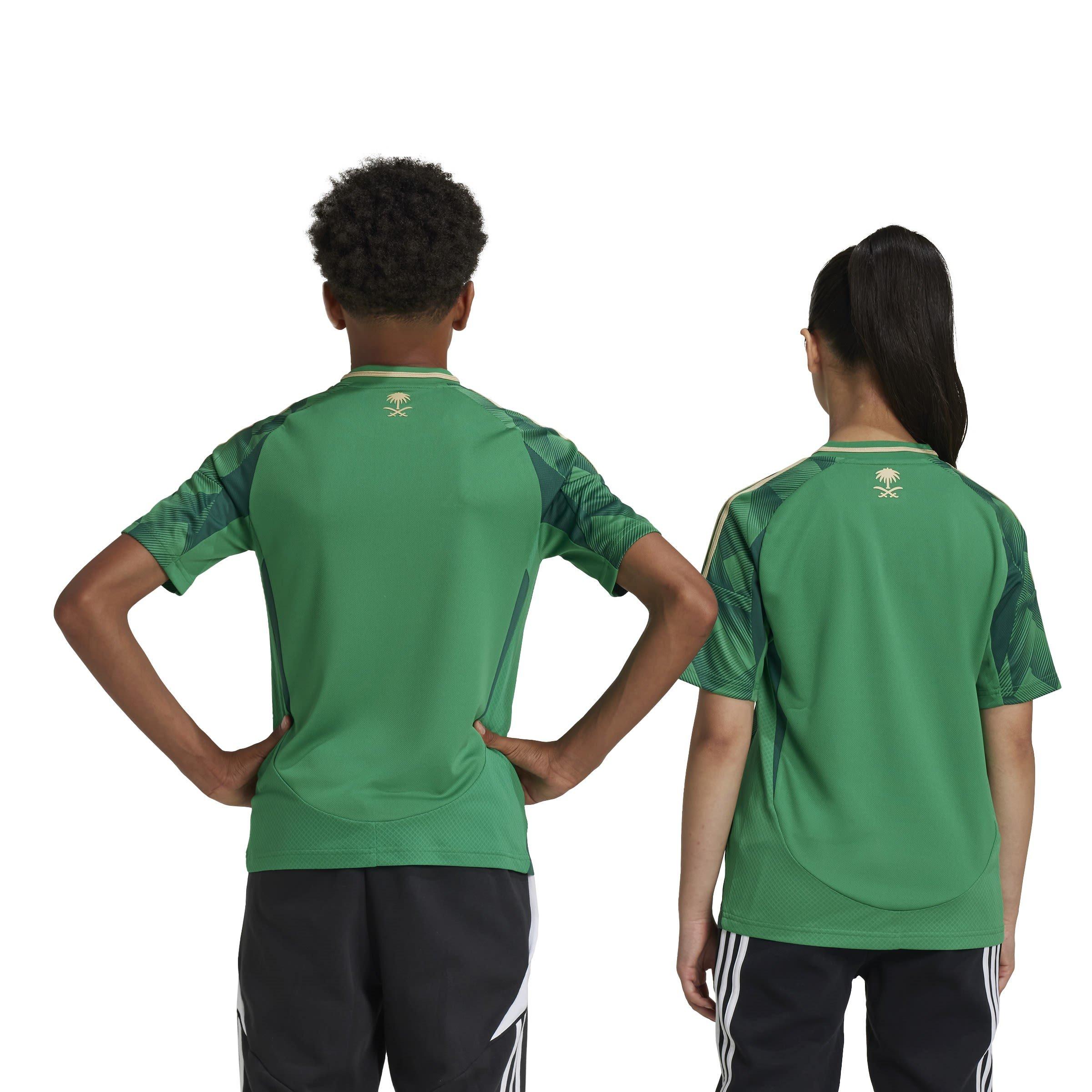 adidas Saudi Arabia Home Shirt 2024 2025 Juniors