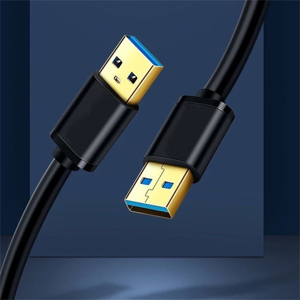 (2m) USB 3.0 (m) auf USB 3.0 (m) Verbindungskabel - Schwarz