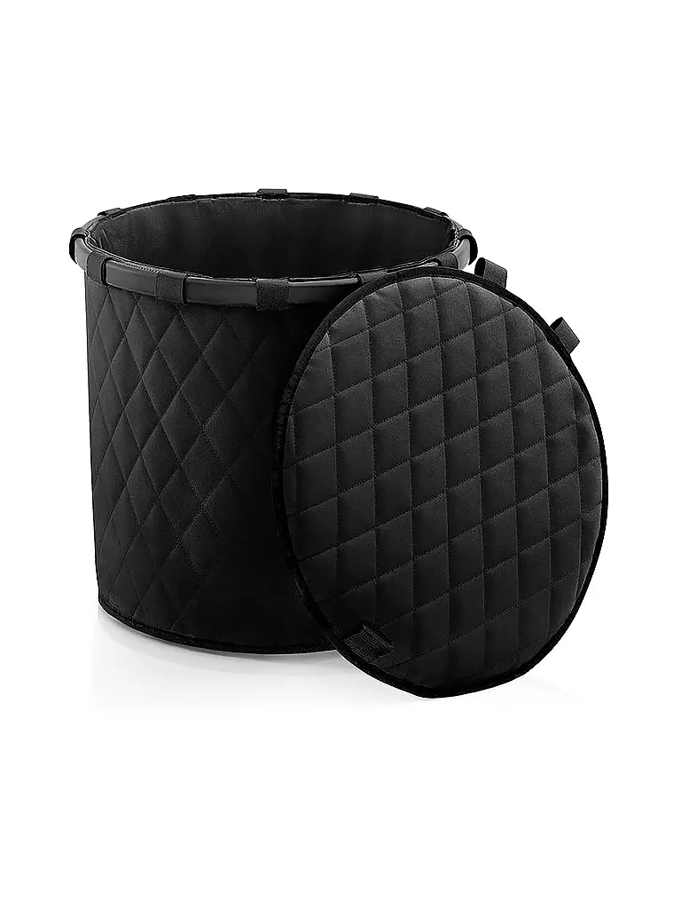 REISENTHEL Wäschekorb - Homebasket Deckel  Black schwarz
