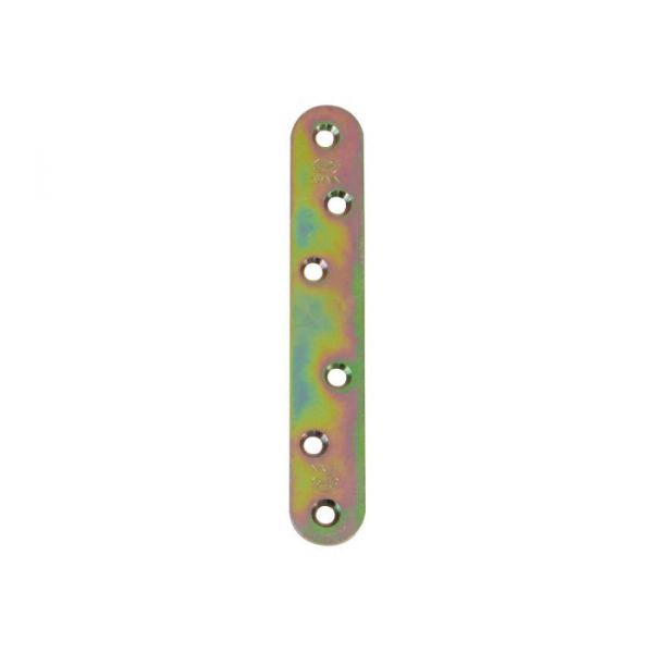 Amig Placa de Reforço Bicromatado Canto Redondo - 60 X 16 X 1,5 mm
