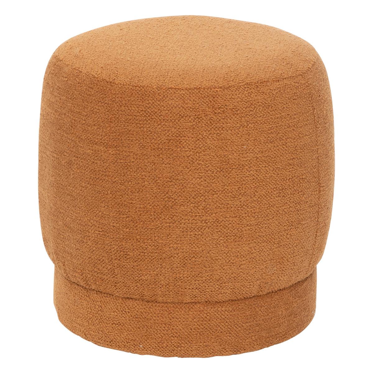 POUF BOUCLETTE AMEA RUSTY D.39CM