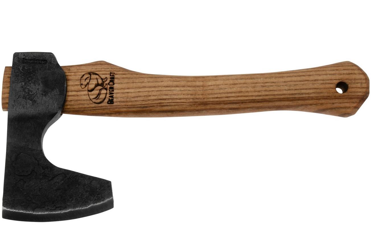 BeaverCraft AX6 Compact Long Bearded Bushcraft Hatchet, handbijl