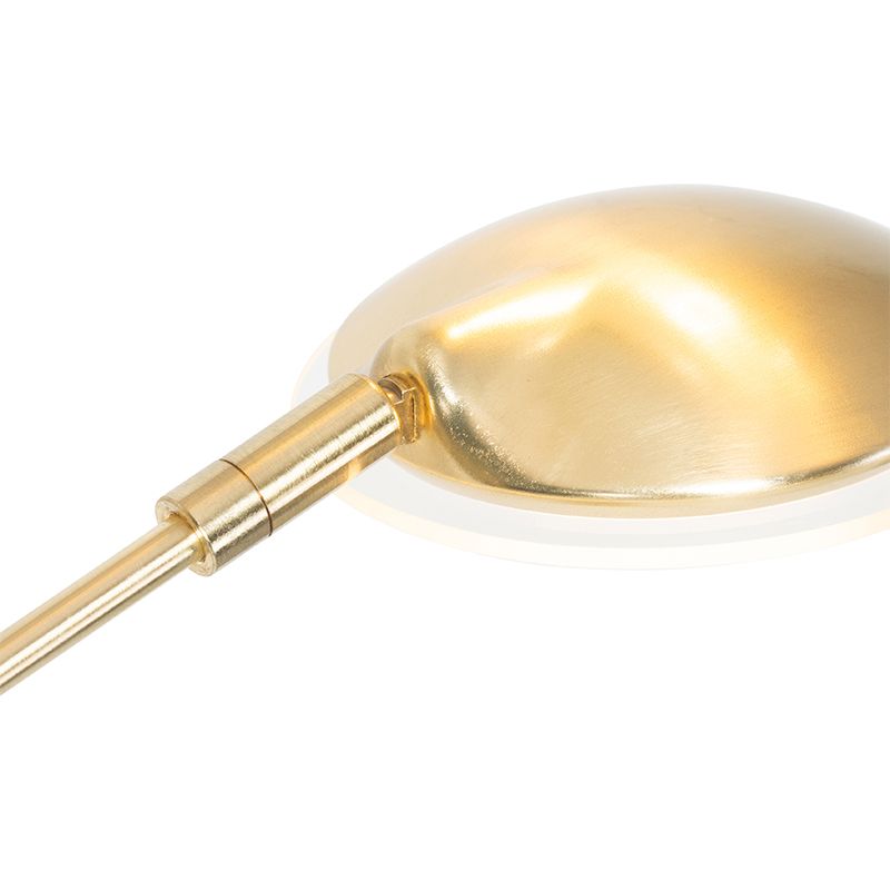 Design vloerlamp messing incl. LED 5-lichts - Sixties Trento