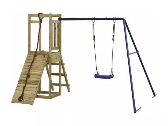 Aire de jeux d'extérieur bois de pin imprégné