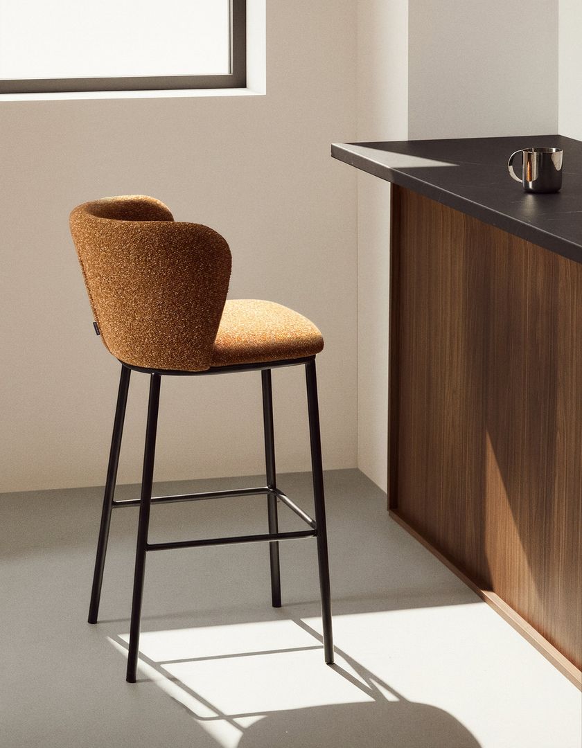 Kave Home   Ciselia Hoog Barstoel
