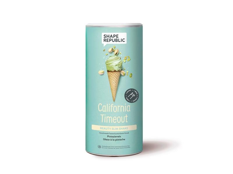 Shape Republic Slim Shake Pistazieneis mit Hafer 420 g California Timeout Abnehm-Shake