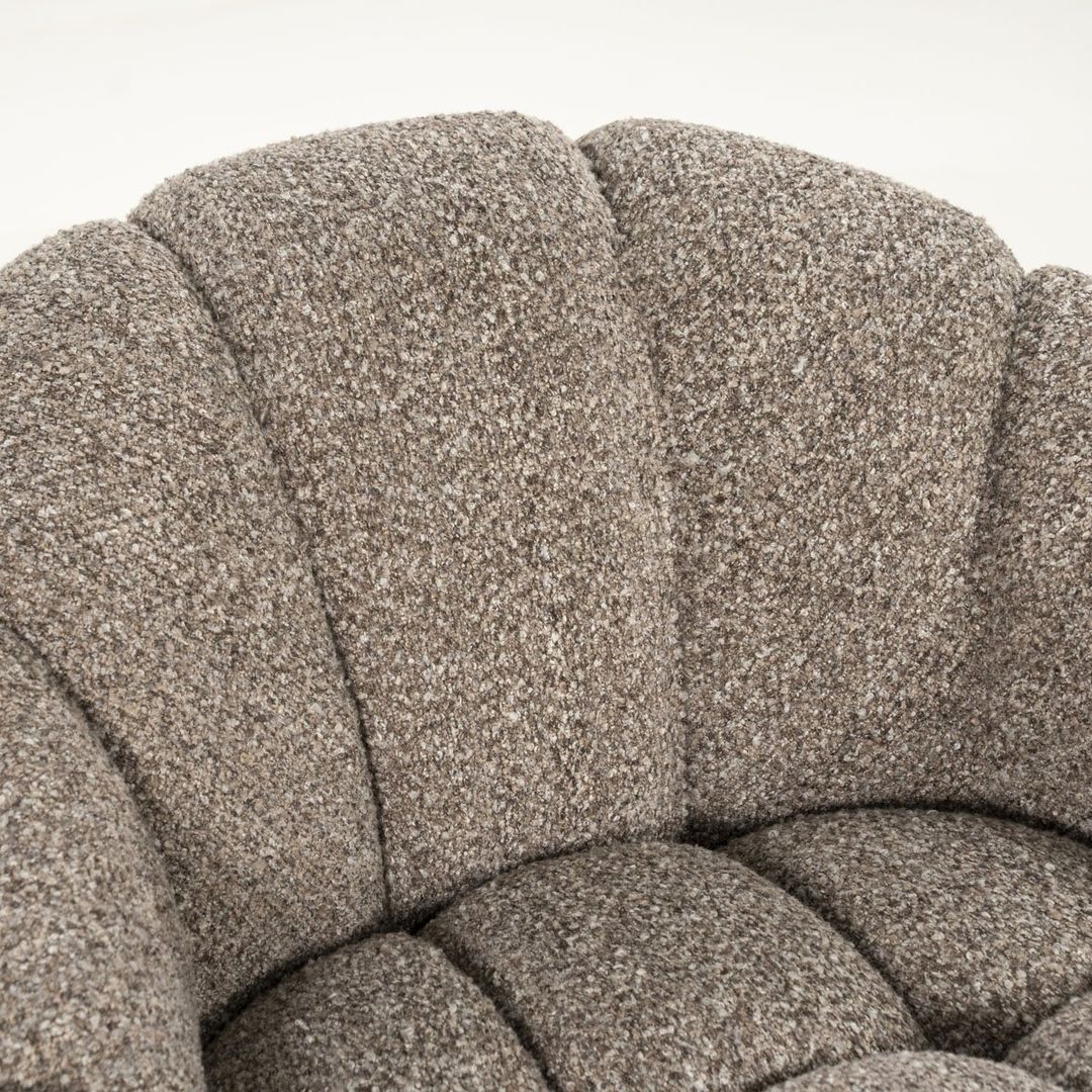 Fauteuil Tina Taupe van Eleonora