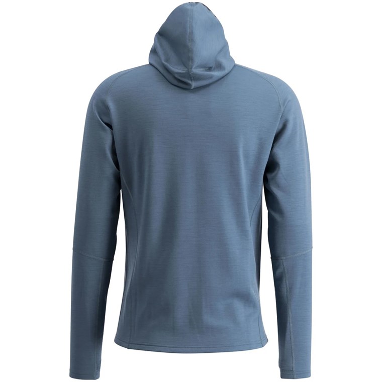 Lundhags Tived Merino HoodieM Denim Blue
