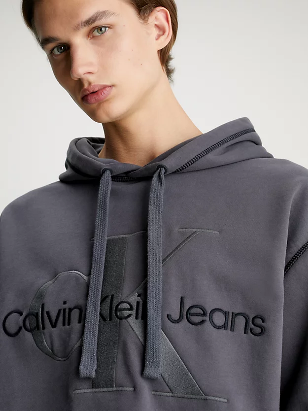Moletom oversized com monograma