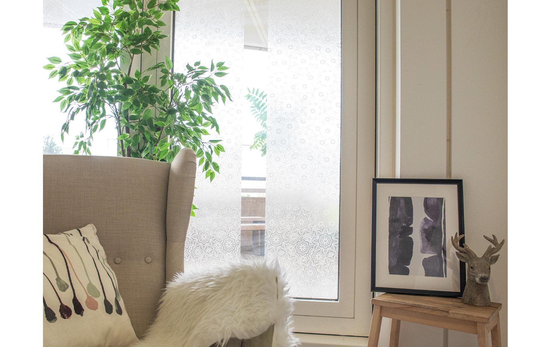 Fensterfolie Candice 67.5 x 150 cmSichtschutzfolie