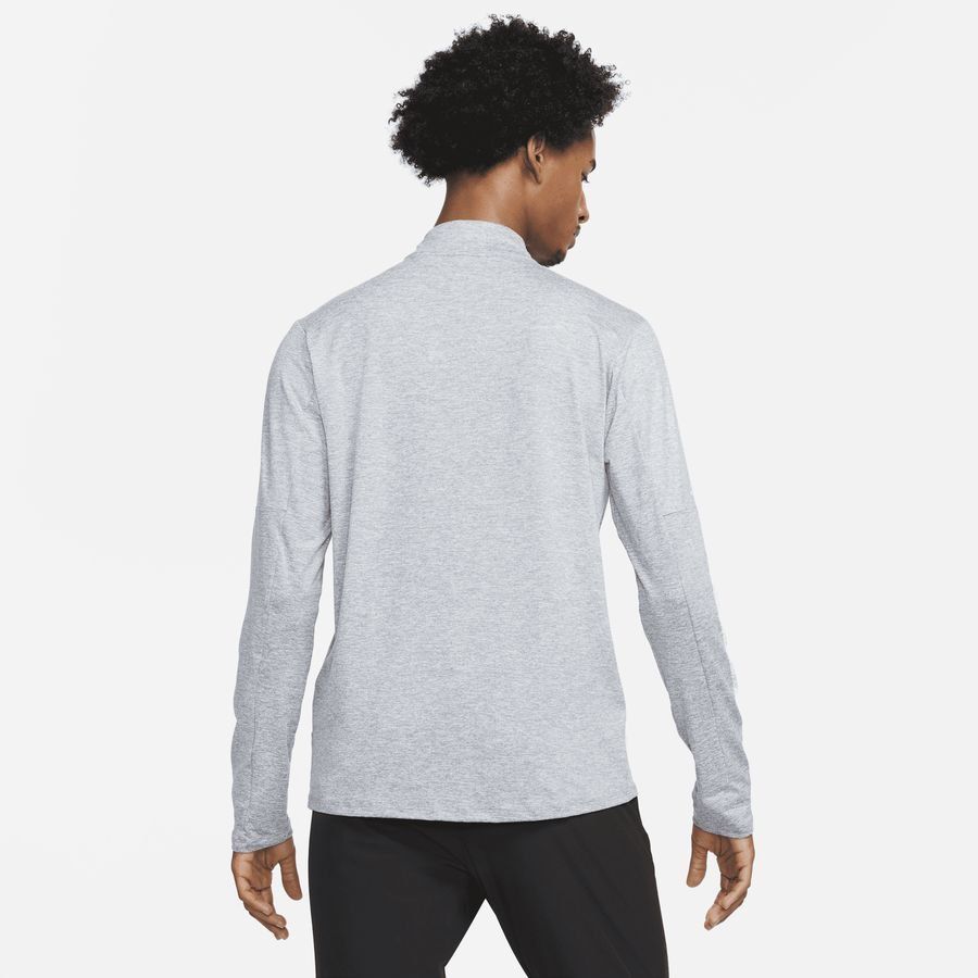 Nike Haut Running 1/2 Zip Dri-FIT Element - Gris/Gris