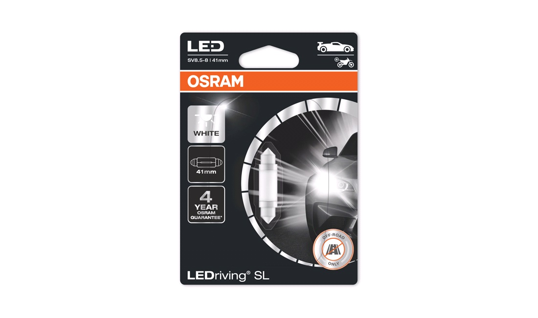 Pinolpære C5W 41mm LEDriving - Osram