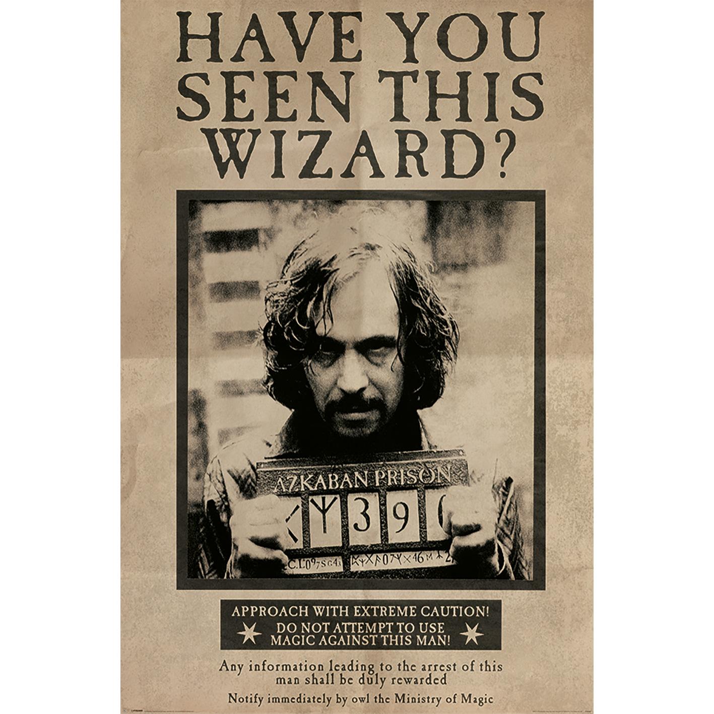 HARRY POTTER SIRIUS BLACK MAXI POSTER 61X91.5CM