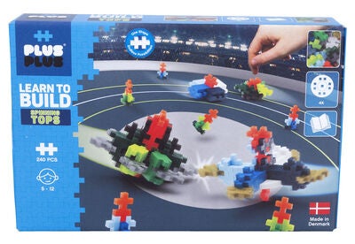 Plus-Plus Spinning Top Challenge
