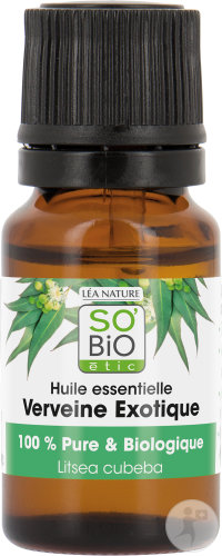 So'Bio Étic Huile De Verveine Exotique Pure Et Biologique Flacon 10ml